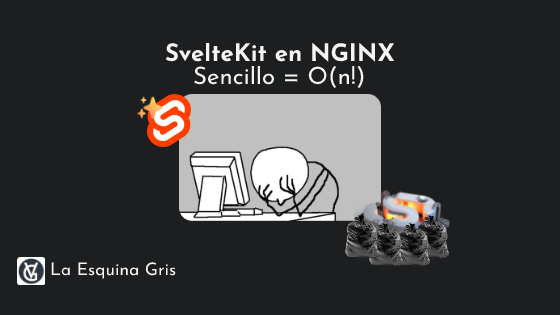 Como desplegar SvelteKit en NGINX (usando el adaptador de Node)